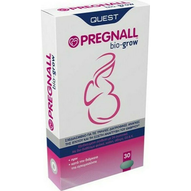 PREGNALL BIO GROW 30 TABS