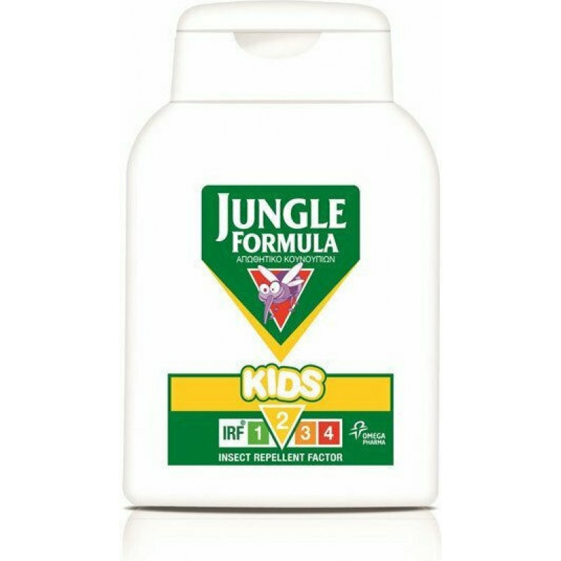 Omega Pharma Jungle Formula Kids IRF Εντομοαπωθητική Λοσιόν Κατάλληλη για Παιδιά 125ml