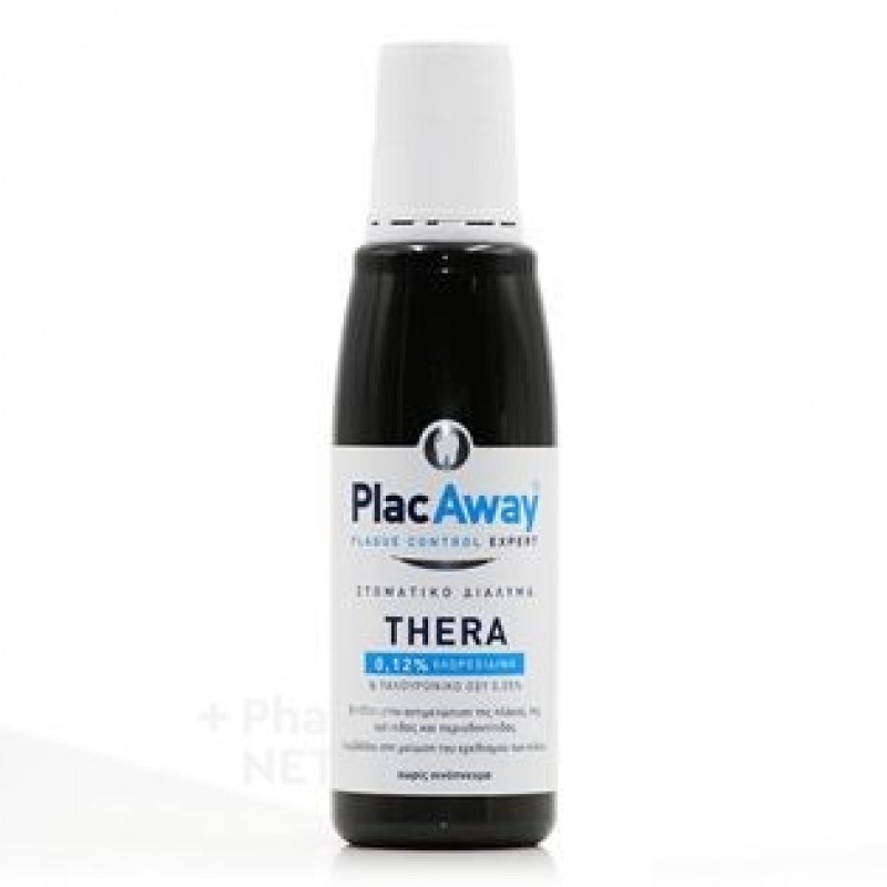 Plac Away Thera Plus 0.12% Στοματικό Διάλυμα Κατά της Ουλίτιδας & της Περιοδοντίτιδας 250ml Plac Away Thera Plus 0.12% Στοματικό Διάλυμα Κατά της Ουλίτιδας & της Περιοδοντίτιδας 250ml