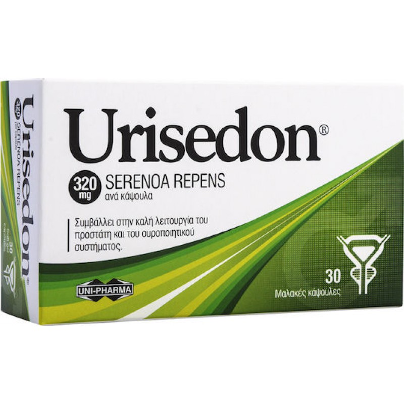 UNI-PHARMA Urisedon 320mg 30 Μαλακές Κάψουλες
