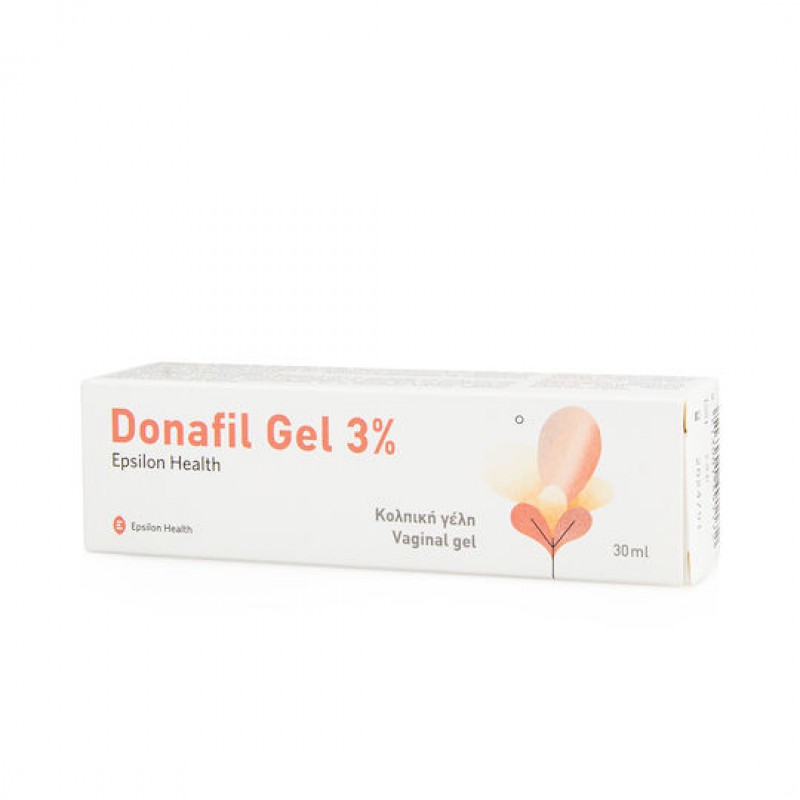 Epsilon Health Donafil 3% Gel Ενυδάτωσης & Λίπανσης της Ευαίσθητης Περιοχής 30ml