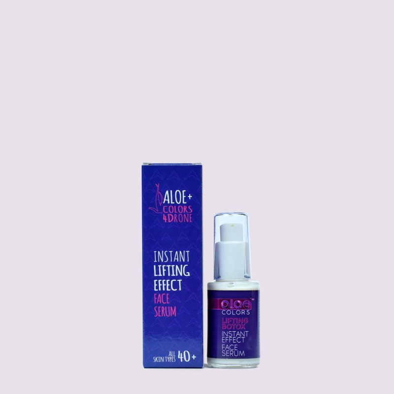 Aloe Colors 4Drone Lifting Botox 40+ Effect Serum Προσώπου με Υαλουρονικό Οξύ για Σύσφιξη 30ml