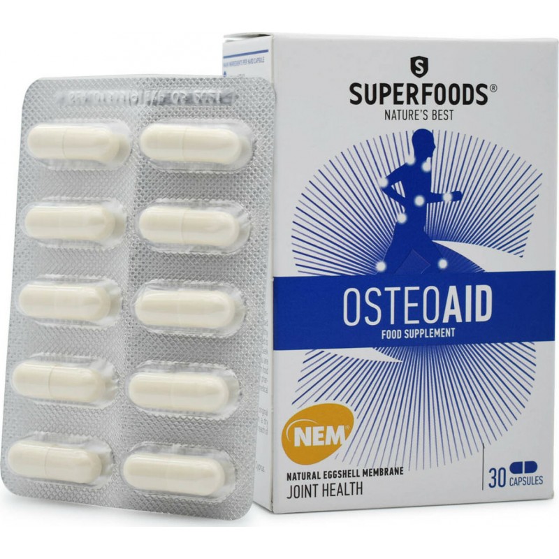 Superfoods OsteoAid 30 Κάψουλες Superfoods OsteoAid 30 Κάψουλες