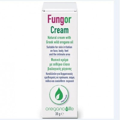 Oregano 4 Life Fungor Κρέμα για Δερματικού Ερεθισμούς 30ml