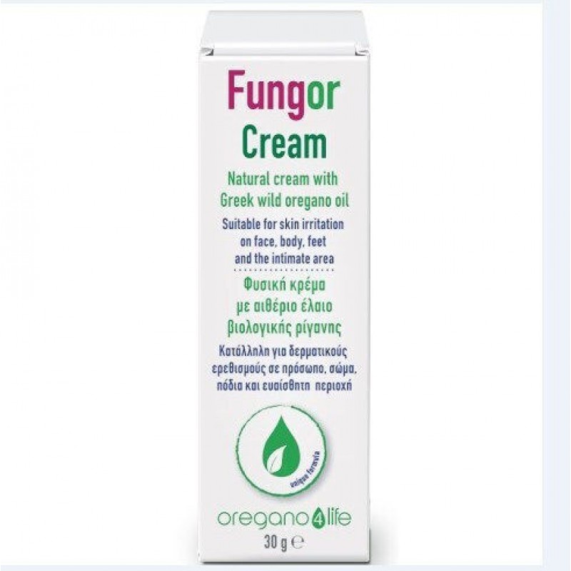 Oregano 4 Life Fungor Κρέμα για Δερματικού Ερεθισμούς 30ml