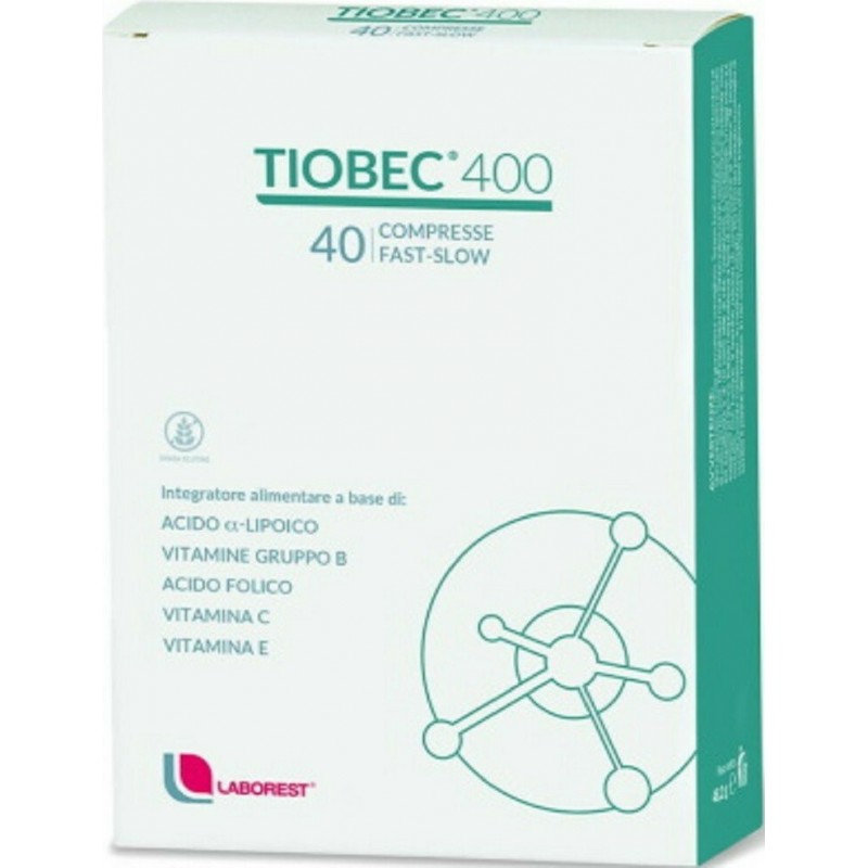 Olvos Science Tiobec 400mg Ειδικό Συμπλήρωμα Διατροφής 40 ταμπλέτες