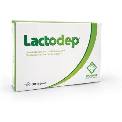 Erbozeta Lactodep Συμπλήρωμα με Προβιοτικά 30 κάψουλες