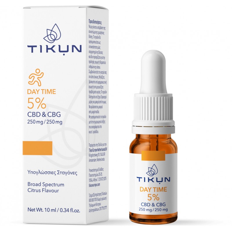 Tikun Day Time 5% CBD 250mg & CBG 250mg 10ml