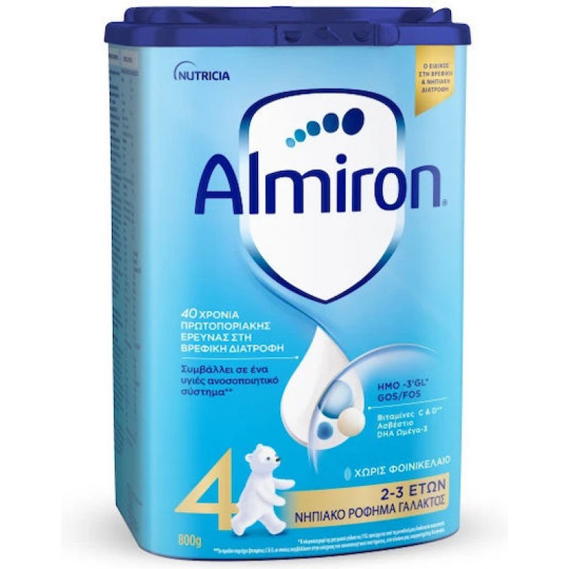 Nutricia Γάλα σε Σκόνη Almiron 4 για 24+ Μηνών 800gr