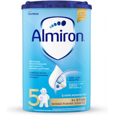 Nutricia Γάλα σε Σκόνη Almiron 5 για 36+ Μηνών 800gr