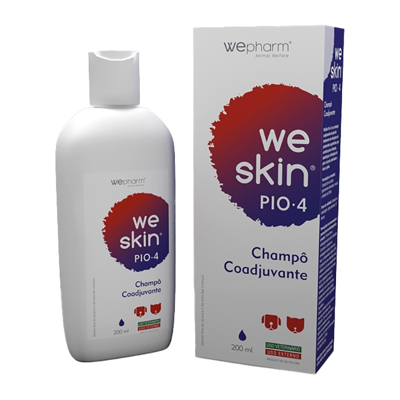 Weskin Pio-4 Αντισηπτικό Σαμπουάν 200ml Weskin Pio-4 Αντισηπτικό Σαμπουάν 200ml