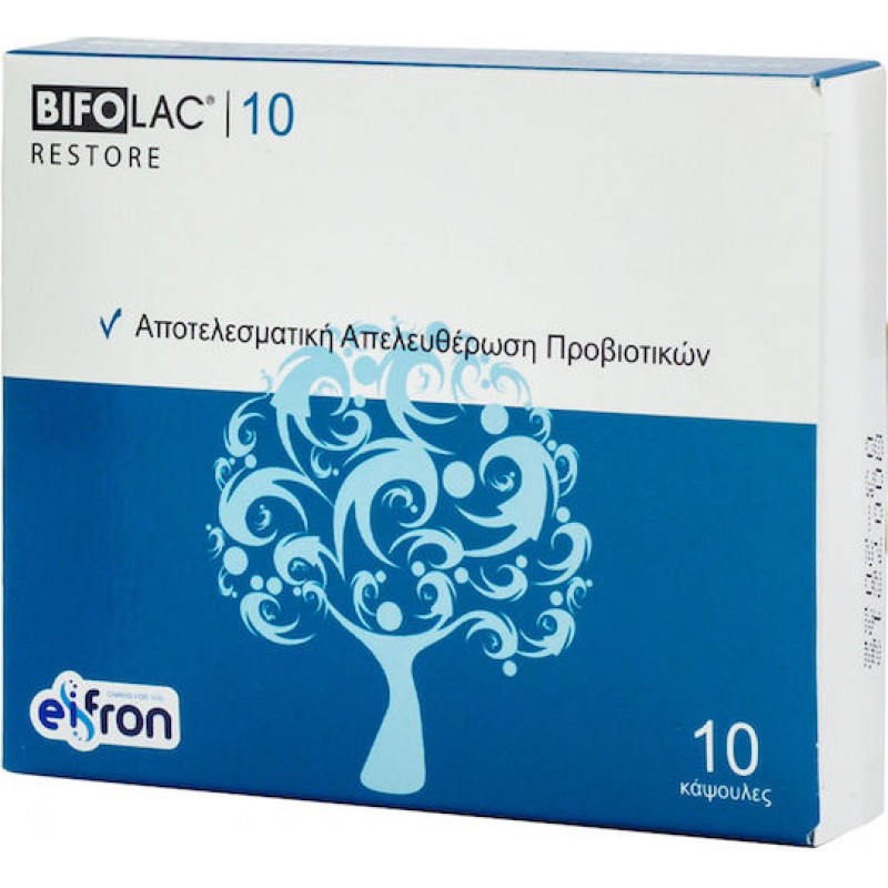 Bifolac Restore Προβιοτικά 10 κάψουλες Bifolac Restore Προβιοτικά 10 κάψουλες