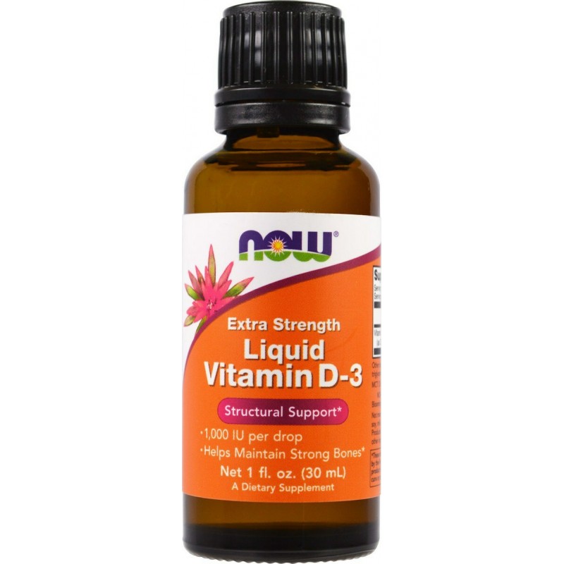 Now Foods Liquid Vitamin D3 30ml