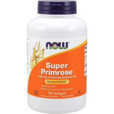 Now Foods Super Primrose 60 Μαλακές Κάψουλες