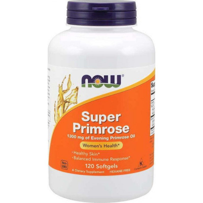 Now Foods Super Primrose 60 Μαλακές Κάψουλες