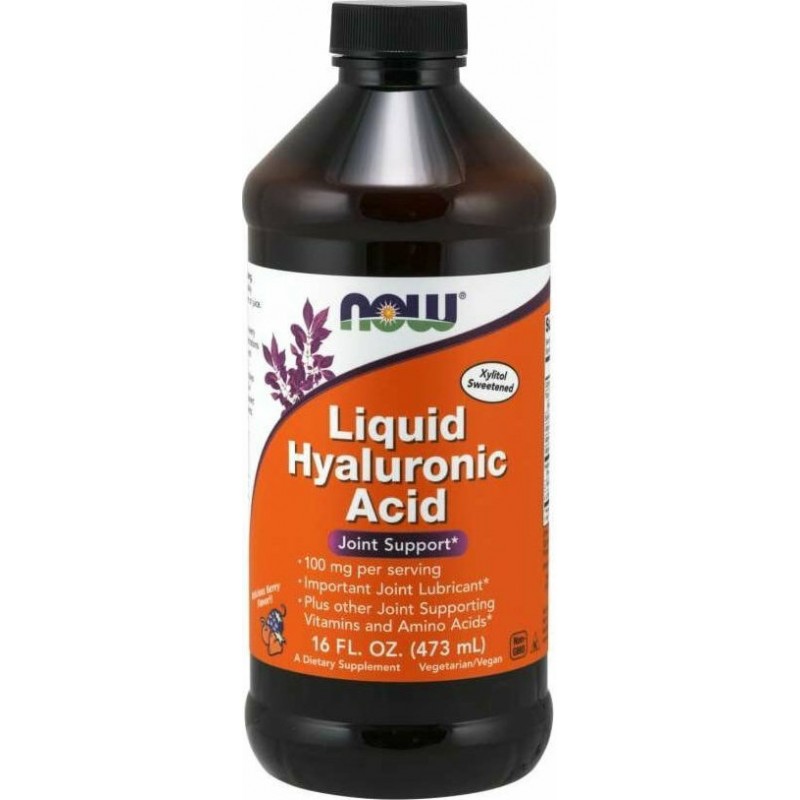Now Foods Liquid Hyaluronic Acid 100mg 473ml