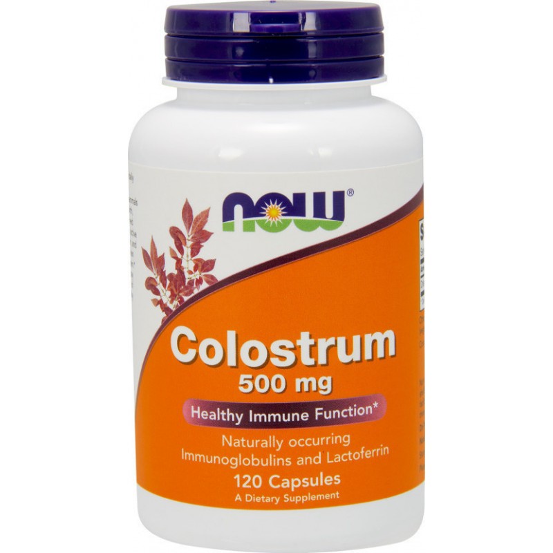 Now Foods Colostrum 500mg 120 Κάψουλες