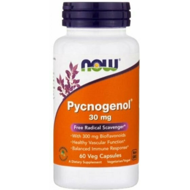 Now Pycnogenol 30mg 60 veg caps