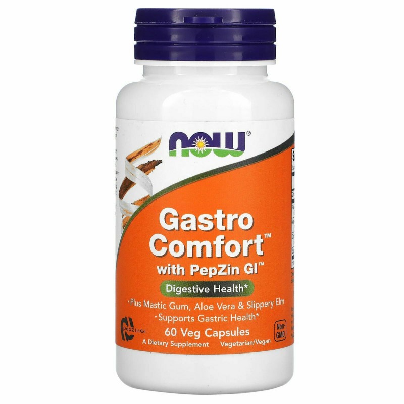 Now Foods Gastro Comfort with PepZin GI 60 κάψουλες
