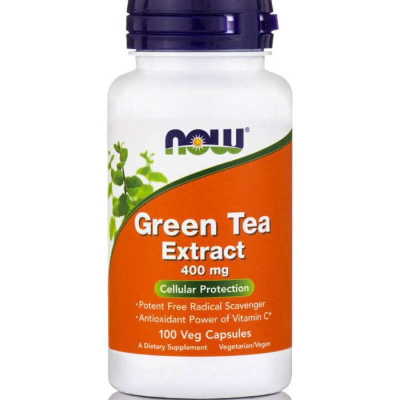 Now Foods Green Tea Extract 400mg 100 Caps