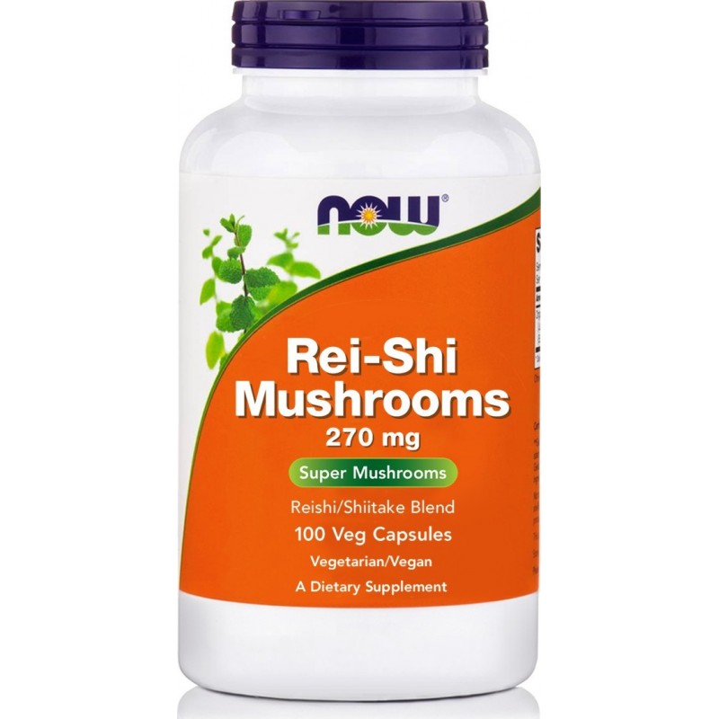 Now Foods Rei-Shi Mushrooms 270mg 100 κάψουλες Now Foods Rei-Shi Mushrooms 270mg 100 κάψουλες