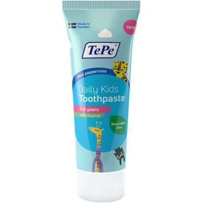 TePe Daily Παιδική Οδοντόκρεμα με Γεύση Μέντα 75ml