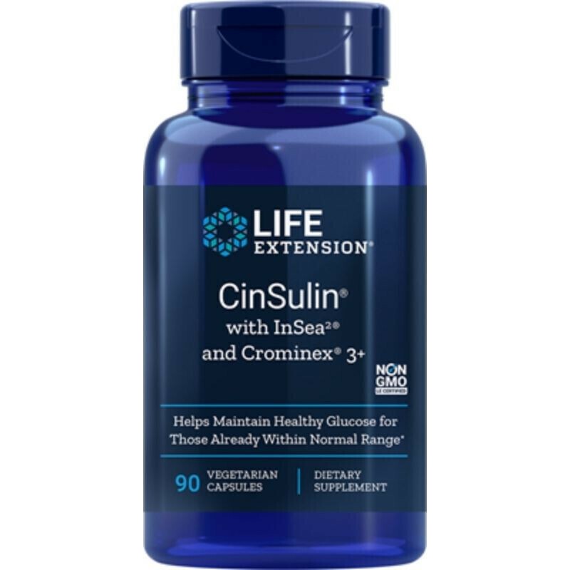 Life Extension Cinsulin 90 Κάψουλες