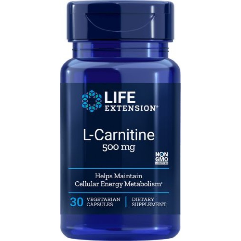 Life Extension L-CARNITINE 500mg 30caps