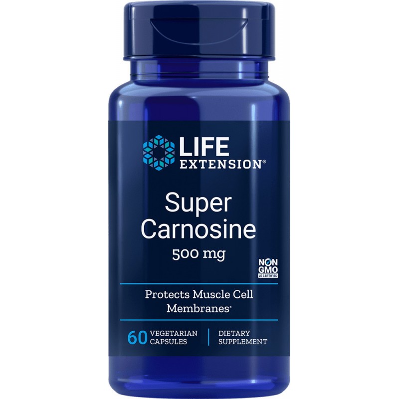 Life Extension Super Carnosine 500mg 60 Κάψουλες Life Extension Super Carnosine 500mg 60 Κάψουλες