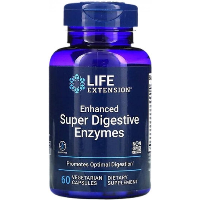 Life Extension Enhanced Super Digestive Enzymes 60 φυτικές κάψουλες