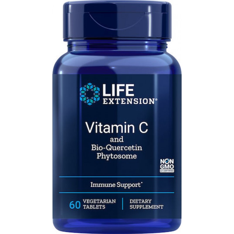 Life Extension Vitamin C & Bio-Quercetin Phytosome 1000mg 250 Veg Tabs Life Extension Vitamin C & Bio-Quercetin Phytosome 1000mg 250 Veg Tabs