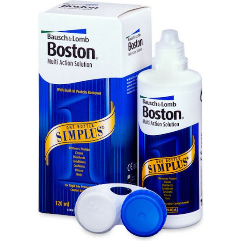 Bausch & Lomb Simplus Multi Action Solution Υγρό Φακών Επαφής 120ml Bausch & Lomb Simplus Multi Action Solution Υγρό Φακών Επαφής 120ml