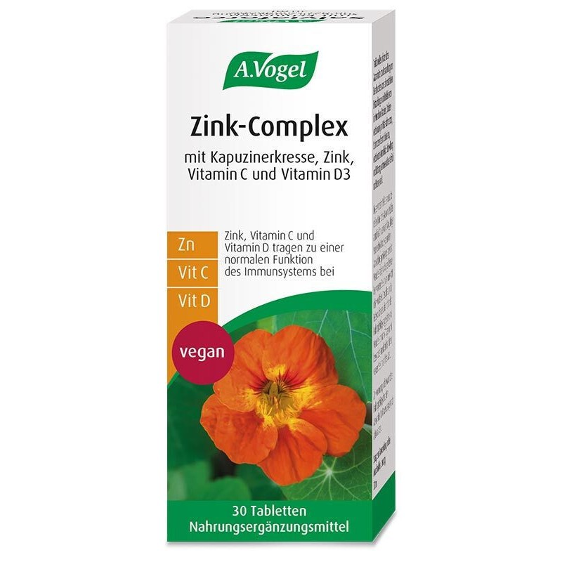 A.Vogel Zinc Complex 30 Ταμπλέτες A.Vogel Zinc Complex 30 Ταμπλέτες