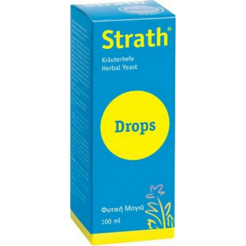 Strath Bio Strath Drops Φυτική Μαγιά 100ml