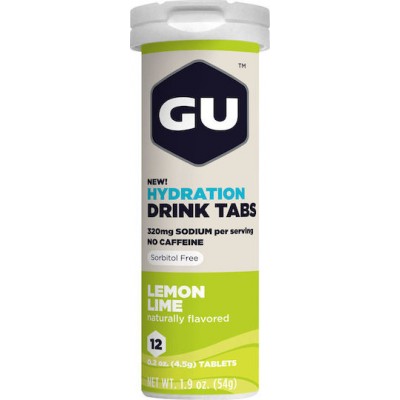 GU Hydration Drink Lemon Lime 12 αναβράζοντα δισκία