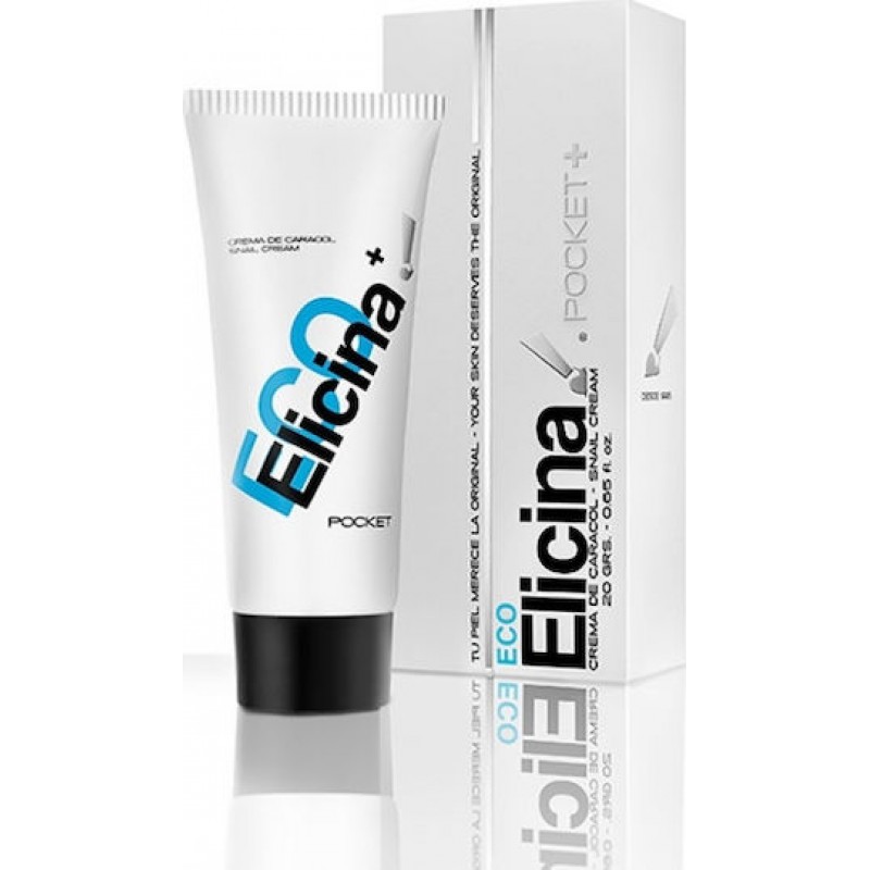 Elicina Eco Plus Pocket 24ωρη Ενυδατική & Αντιγηραντική Κρέμα Προσώπου κατά των Ατελειών με Έκκριμα Σαλιγκαριού 20ml