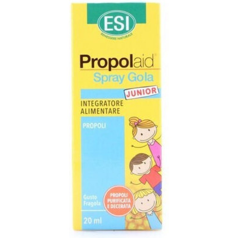 ESI Propolaid Junior Spray για Παιδιά χωρίς Γλουτένη Φράουλα 20ml