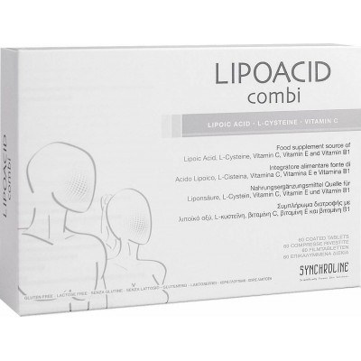 Synchroline Lipoacid Combi Συμπλήρωμα για το Άγχος 60 ταμπλέτες