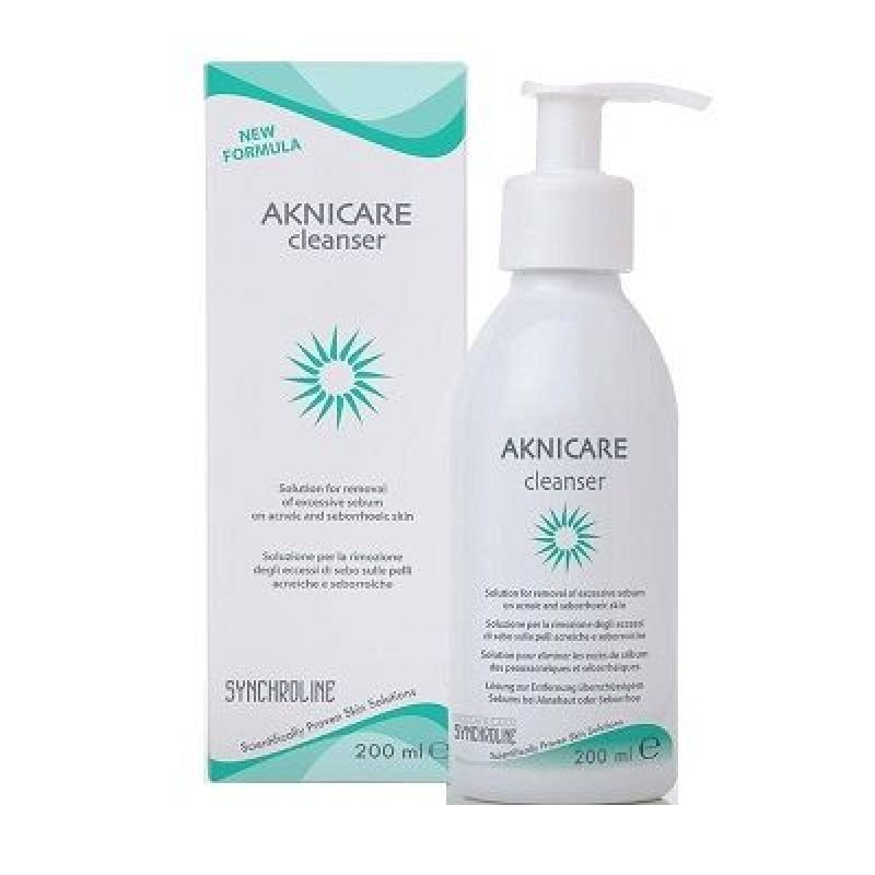Synchroline Aknicare Υγρό Καθαρισμού Προσώπου για Ακνεϊκές Επιδερμίδες 200ml