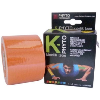 Phyto Performance K-Phyto Ελαστική Αυτοκόλλητη Αθλητική Ταινία 5cm x 5m Πορτοκαλί