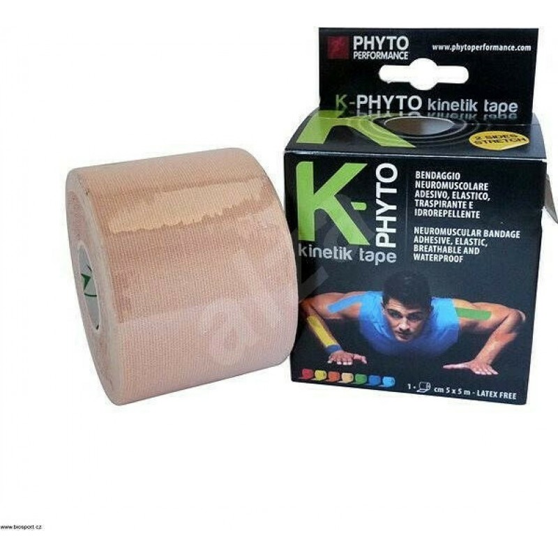 Phyto Performance K-Phyto Ταινία Κινησιοθεραπείας 5cm x 5m Μπεζ