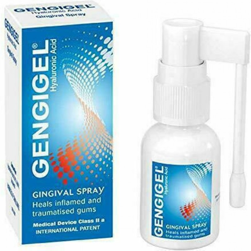 Gengigel Spray Υαλουρονικό Οξύ 0.01% 20ml Gengigel Spray Υαλουρονικό Οξύ 0.01% 20ml