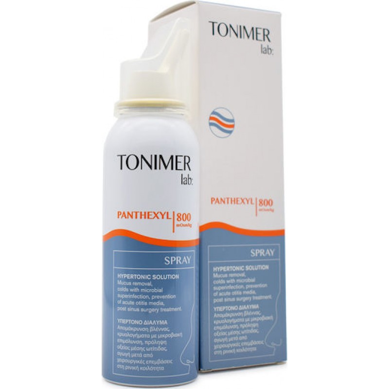 Tonimer Lab Panthexyl Ρινικό Spray με Θαλασσινό Νερό 100ml