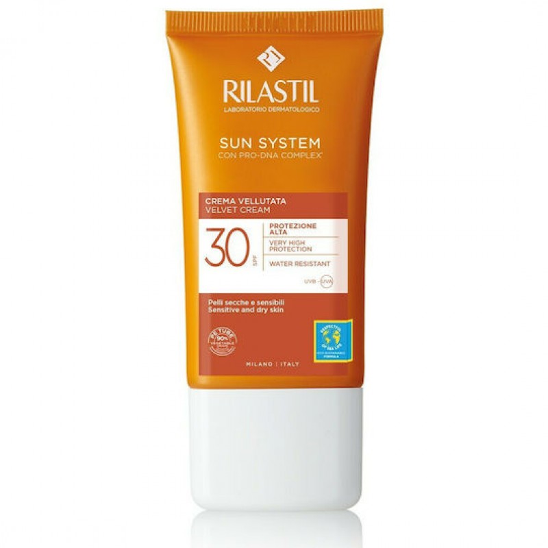 Rilastil Sun System Velvet Cream Αντηλιακή Κρέμα Προσώπου SPF30 50ml Rilastil Sun System Velvet Cream Αντηλιακή Κρέμα Προσώπου SPF30 50ml