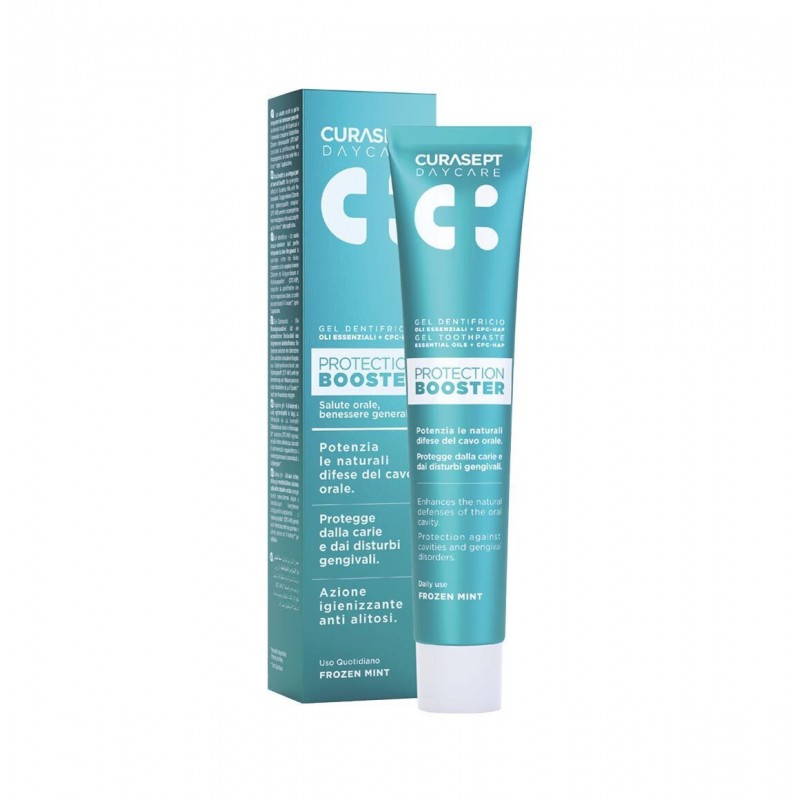 Curasept Daycare Protection Booster Οδοντόκρεμα για Ουλίτιδα & Πλάκα Frozen Mint 75ml Curasept Daycare Protection Booster Οδοντόκρεμα για Ουλίτιδα & Πλάκα Frozen Mint 75ml