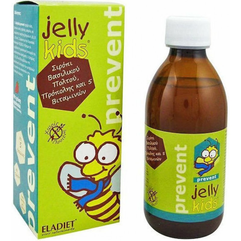 Eladiet Jelly Kids Prevent Βιταμίνη για Ενέργεια, Ενίσχυση του Ανοσοποιητικού & τα Μαλλιά 150ml