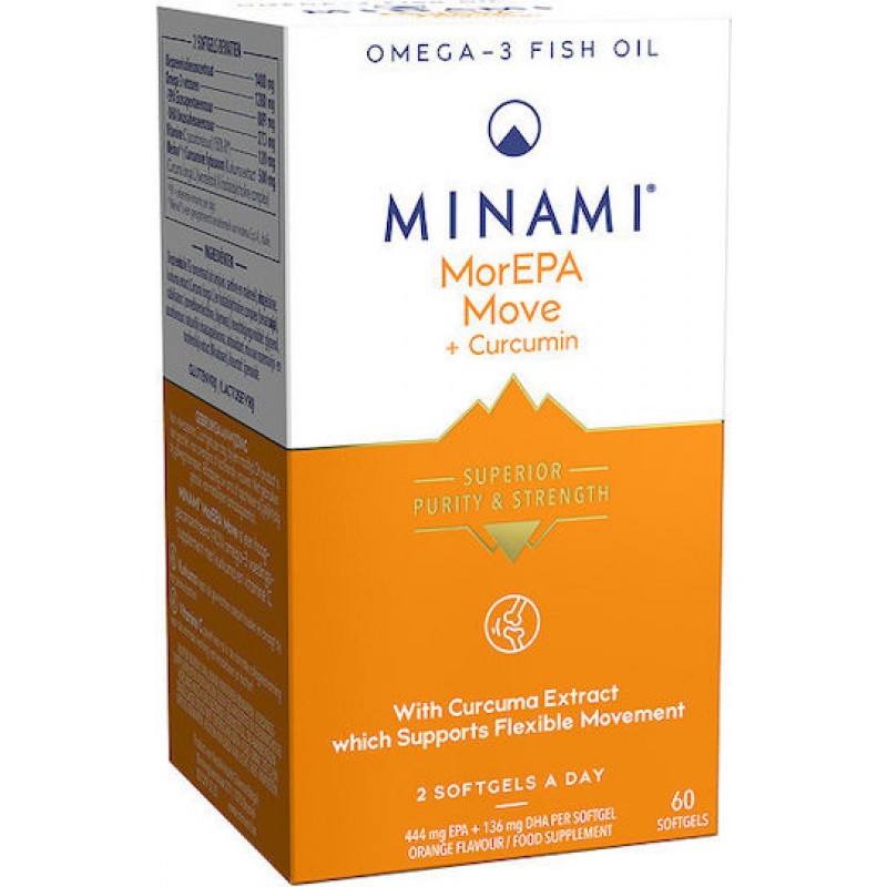 Minami MorEPA Move & Curcumin 60 Μαλακές Κάψουλες
