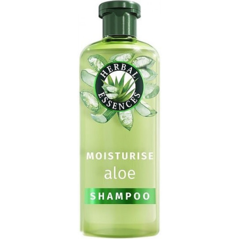 Herbal Essences Aloe Σαμπουάν Ενυδάτωσης για Ξηρά Μαλλιά Μαλλιά 350ml