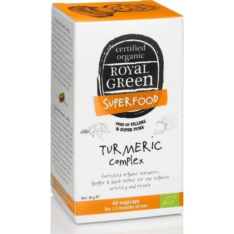 Royal Green Turmeric Complex 60 κάψουλες