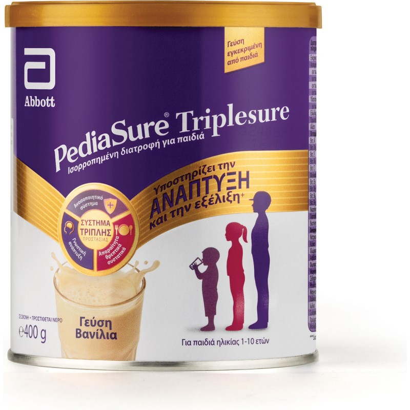 Abbott Γάλα σε Σκόνη Pediasure Triplesure για 12+ Μηνών 400gr